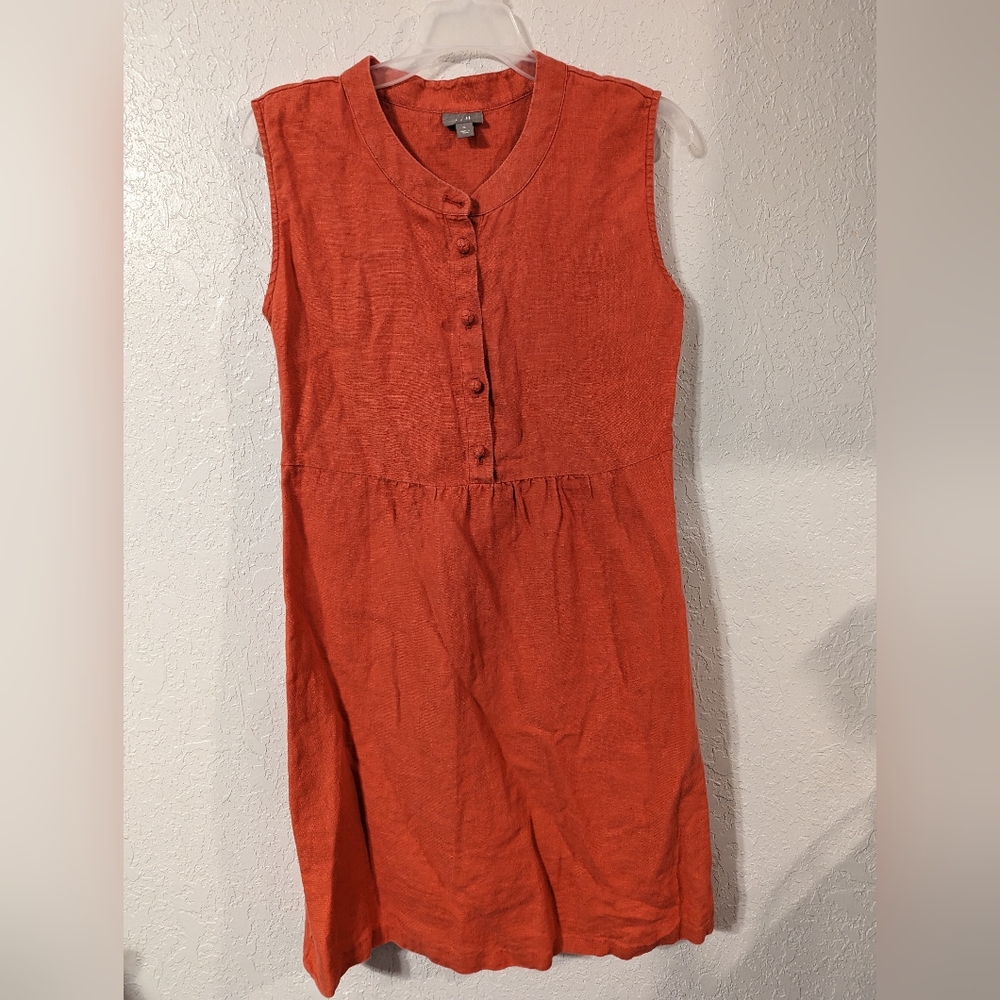 J. Jill Linen Blend Dress size XL